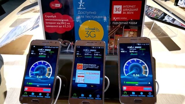 Реальный тест 3х оператор в 3G смотреть онлайн