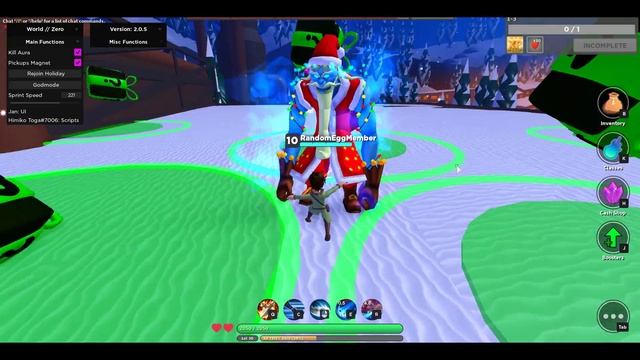 ROBLOX World Zero Winter update auto boss fight Script (WORKING!) смотреть онлайн