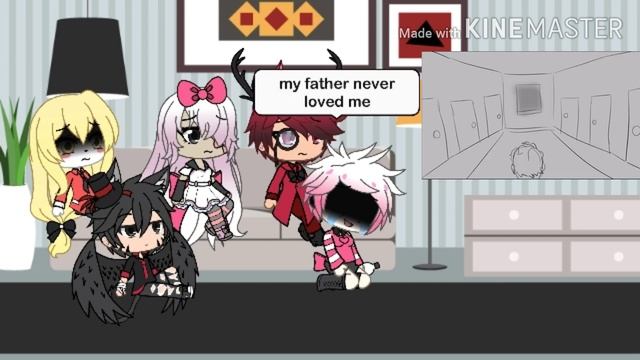 GLMV Hazbins reacting to Angel Dust's backstory & death смотреть онлайн