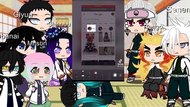 ?Hashira React To Nanno? |•Moshi Mosh•| Shorter Than Xiao ;)