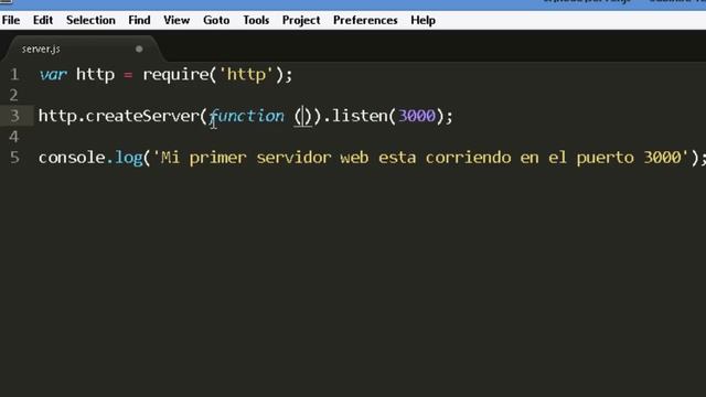 Nodejs - Mi primer servidor web смотреть онлайн
