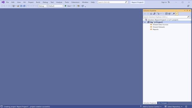 SSRS Tutorial - Create a New Project смотреть онлайн