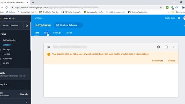 Firebase rules setting to create project in IonicSpeedo смотреть онлайн