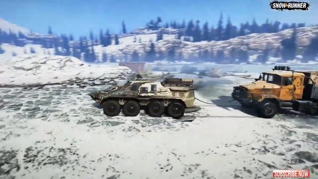 Garage Location YAMAL In Snowrunner Phase 6 Update смотреть онлайн