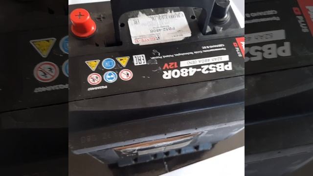 Распаковка — Автомобильный аккумулятор Patron Plus PB52-480R смотреть онлайн