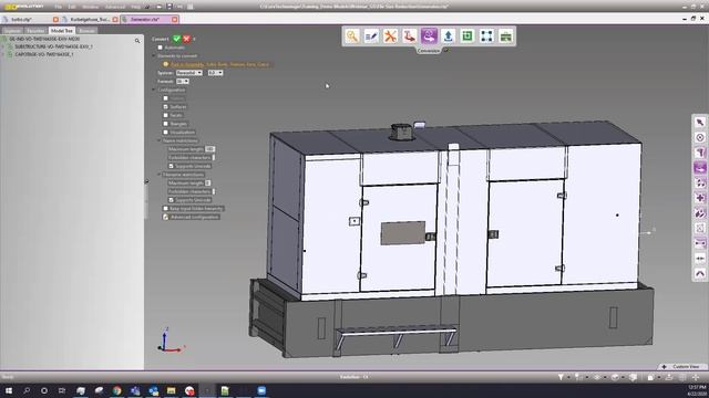 3D model file size reduction for – preprocessing for AR/VR, plant layout, packaging смотреть онлайн