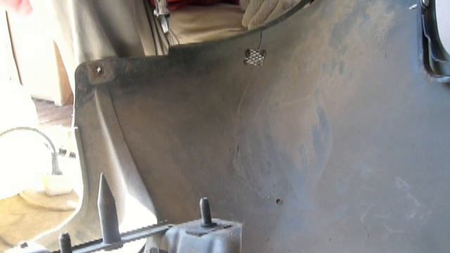 Ремонт бампера(Армирование сеткой) смотреть онлайн