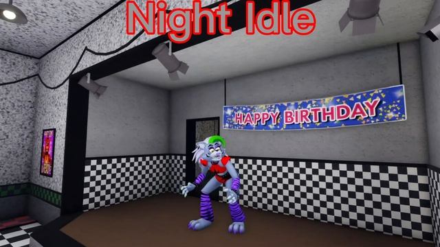 Roxanne Wolf & Sus trap Showcase || Archived Nights (Roblox) смотреть онлайн