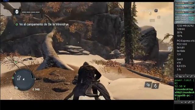 Assasins Creed Rogue DXVK64 Test 60fps NVENC x64 + Sound (Core i3 8350K) + Nvidia 465.19 смотреть онлайн