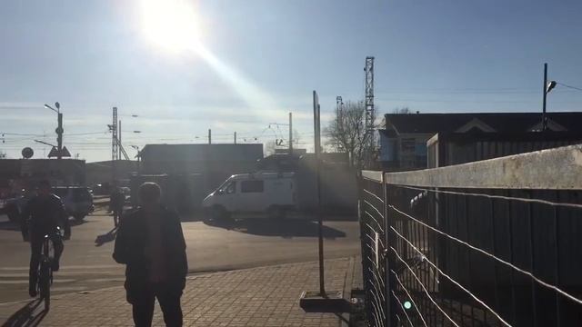 Реконструкция ЖД переезда в Щербинке смотреть онлайн
