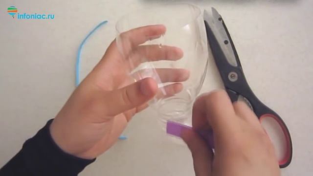 Поделки из пластиковых бутылок: декоративные бокалы смотреть онлайн