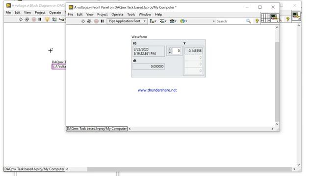 Data Acquisition | How to Measures Voltage using DAQmx | NI DAQmx LabVIEW 2019 смотреть онлайн
