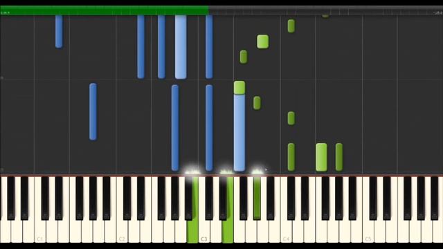 John Williams - Buckbeak's Flight (Synthesia Piano Tutorial) смотреть онлайн