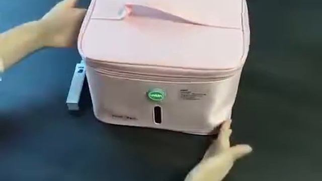 UV контейнер - косметичка для дезинфекции предметов UVC Pack1 (видео №2) смотреть онлайн