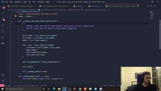 15 - Inserting one to many and many to many data with query optimization and intro to transactions смотреть онлайн