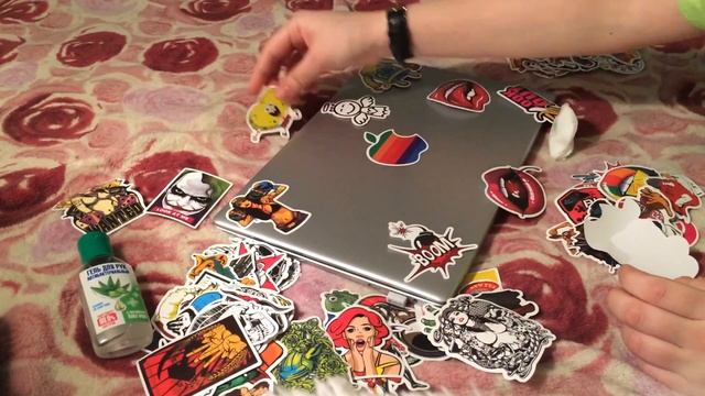 Наклейки для ноутбука! смотреть онлайн