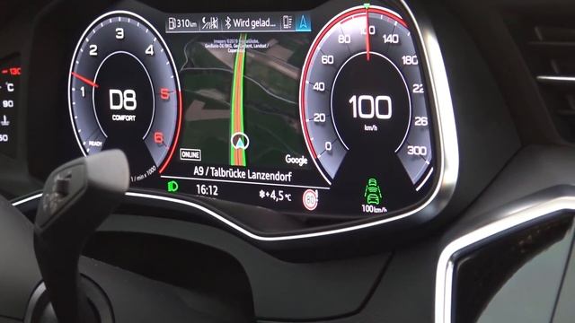 Adaptiver Fahrassistent im Audi A7 im Test: Teilautonomes Fahren, ACC & Lane Assist смотреть онлайн