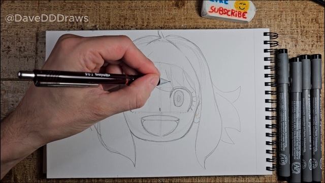 How To Draw ANYA Forger - Spy X Family