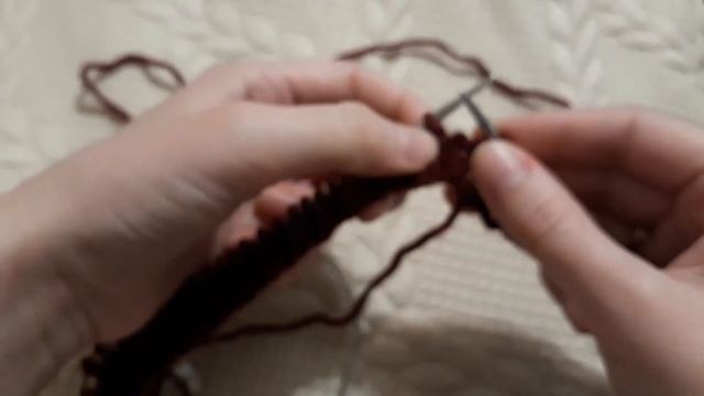 Снуд жемчужным узором. Мастер-класс. Вязание спицами смотреть онлайн