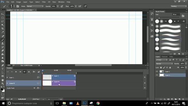 1. Animar con photoshop: capas смотреть онлайн