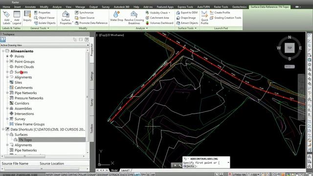 Tutoriales RG - AutoCAD Civil 3D 2014 - 62 - Data Reference смотреть онлайн