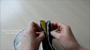 Сшила супер удобную вещичку для кухни. Двухсторонняя Рукавица прихватка на любую руку.