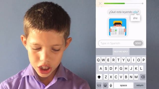 12-year Old Reviews Duolingo Chatbot