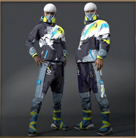 Набор Одежды PCS6 Взмах Кистью PUBG PLAYERUNKNOWNS BATTLEGROUNDS смотреть онлайн