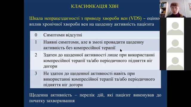 Медико-соціальна експертиза при хронічній венозній недостатності смотреть онлайн