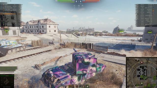 FV4005 Stage II  11K Damage 7 Kills & FV4005 & FV4005 - 10.4K World Of Tanks Replays ,WOT Tank Game