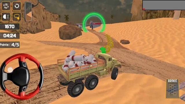 Mud Road Truck Simulator Gameplay Walkthrough - Offroad Truck Driving Simulator Game - Android Game