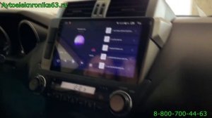 Подробный обзор на android магнитолу для Toyota Land Cruiser Prado 150 2014+