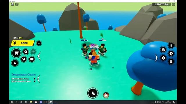 "Roblox" От НУБА до ПРО "Без доната!" Anime Fighters Simulator #1 смотреть онлайн