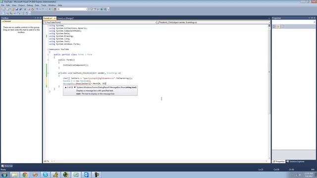C# Beginners Tutorial - 55 - Generating Random String смотреть онлайн