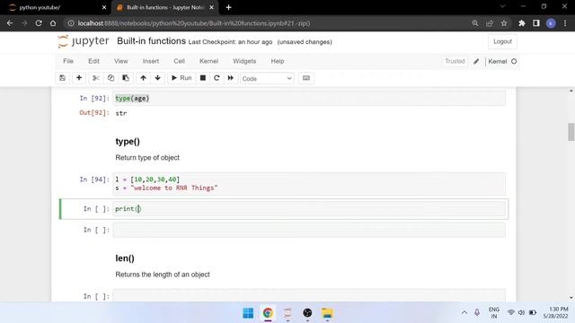 Inbuilt functions in python || part-1 || built-in functions in python ||python tutorial смотреть онлайн