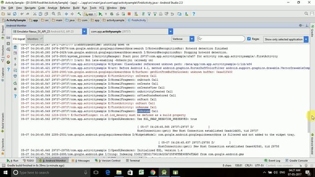 Android Fragment adding and replacing | Hindi смотреть онлайн