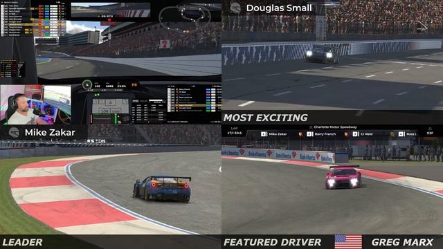 BAD Qually = Playing CATCH UP | Winter 2023 GT3 Race 11 at Charlotte Motor Speedway #rtx4090 #13900 смотреть онлайн