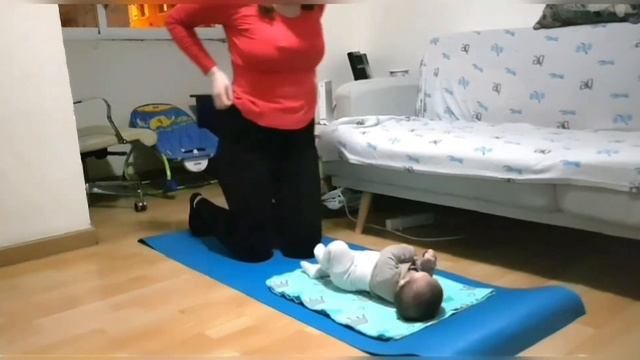 Восстановление после родов/ Послеродовая тренировка с младенцем