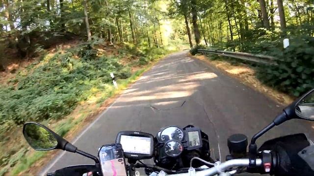 BMW F800GS: Bergisch Gladbach, Germany 4K смотреть онлайн