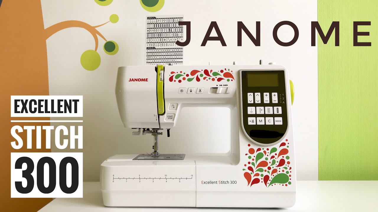 Моя новая швейная машинка. JANOME ES 300 |TIM_hm| смотреть онлайн