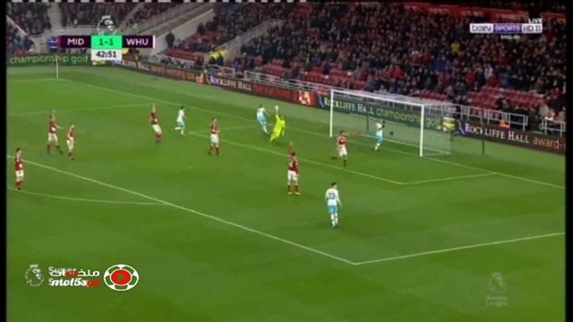 Middlesbrough 1 Vs 3 West Ham смотреть онлайн