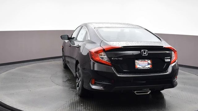 2020 Black Honda Civic 4D Sedan #4074 смотреть онлайн