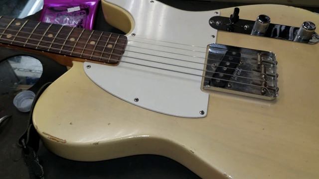 1962 Fender Esquire Tele ON MY BENCH PT1 смотреть онлайн