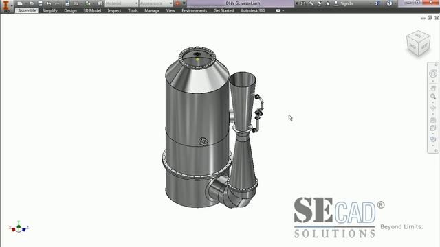 3D Modeling of Pressure vessel Using SEG (Static Equipment Generator 2019) смотреть онлайн