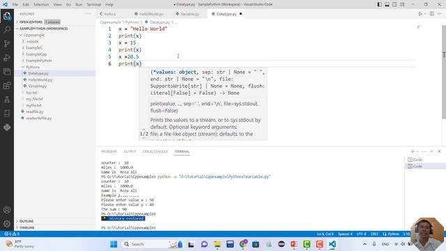 Data Type- Definition and Example data type in python || Speaking Khmer смотреть онлайн