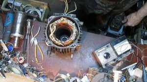 Восстановление асинхронного мотора мойки КЁРХЕР