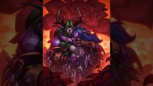 «Пустоту побеждает только любовь» Tyrande and Malfurion love music 🦉 Варкрафт смотреть онлайн