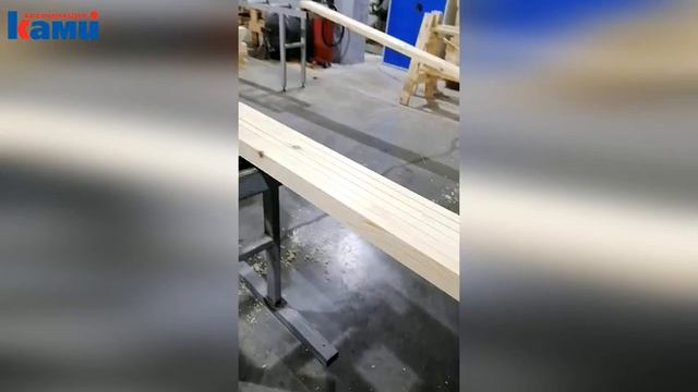 Изготовление бруска для мебельного щита. Деревообрабатывающий станок QUADRO 521 SAW. Квадро 521 смотреть онлайн