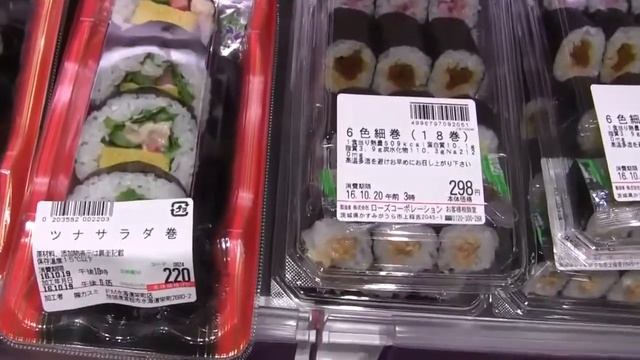 Любителям суши посвящается… Обзор суши и рыбы в японском магазине смотреть онлайн
