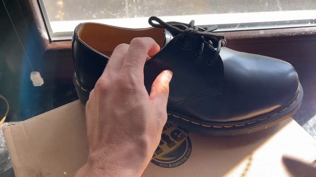 DR. MARTENS 1461 BLACK SMOOTH быстрый обзор смотреть онлайн